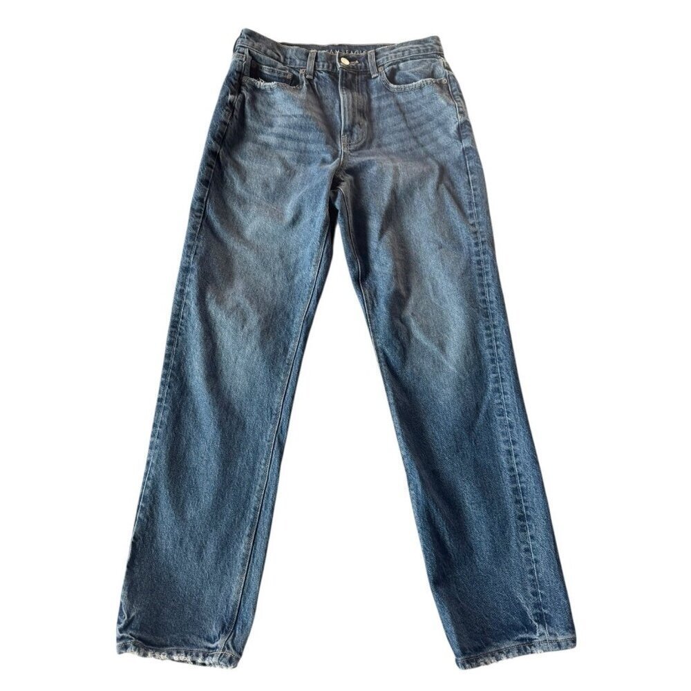 American Eagle Super High Rise Straight Women's Sz 6 Denim Jeans